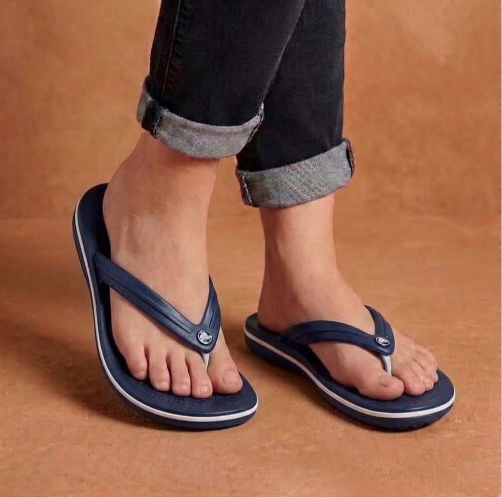 Crocs Crocband Flip Size M9/W11 Navy Flip Flop Sandals
